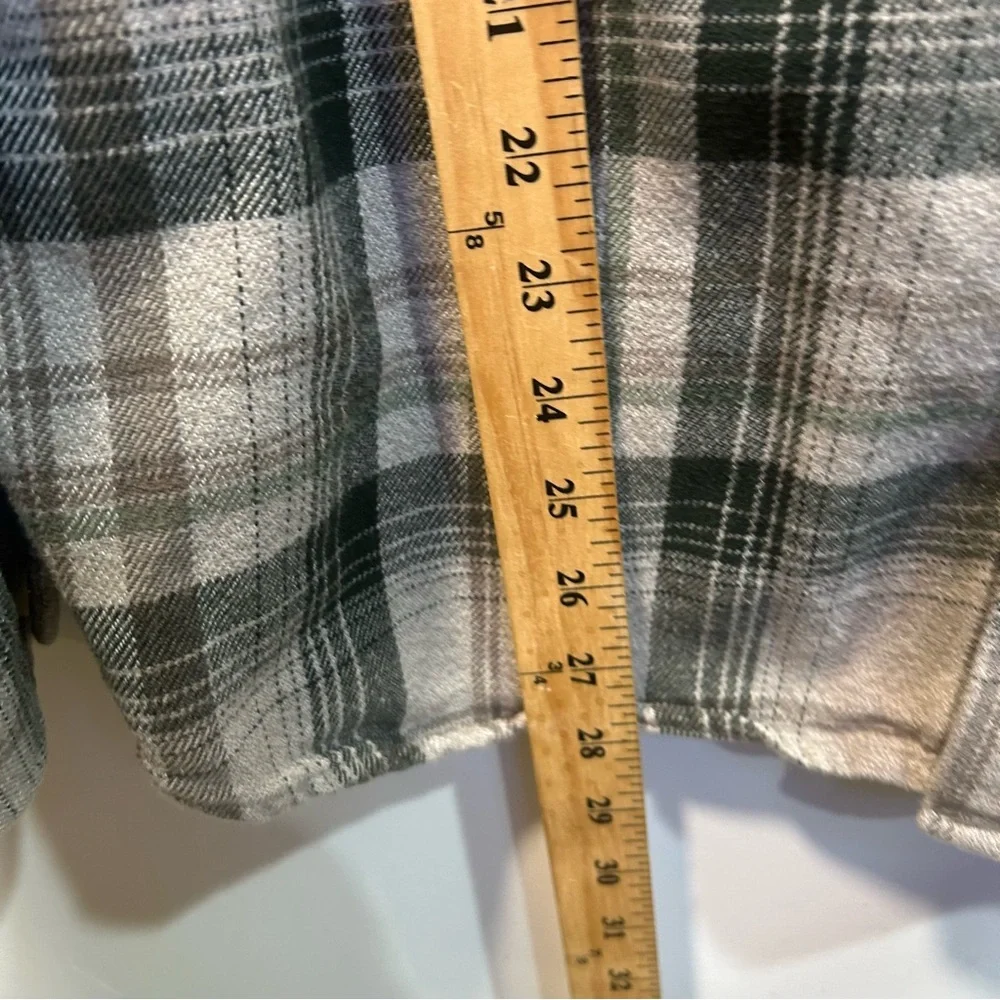 The North Face Men's Long Sleeve Flannel Shirt size L - Picture 9 of 11